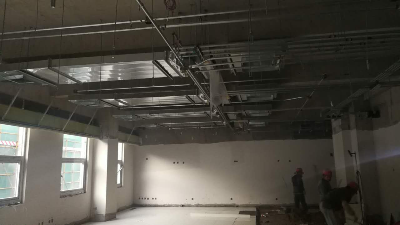 风机盘管施工现场