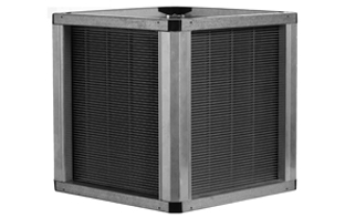 叉流板式热交换器